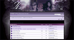 Desktop Screenshot of forum.twilightlexicon.com